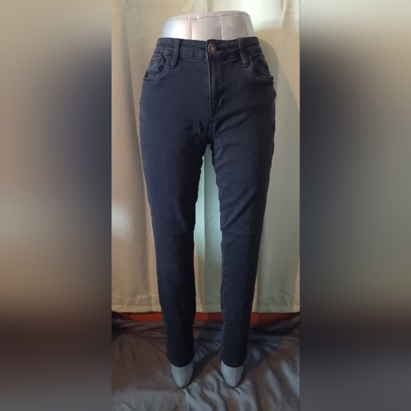 🍒 STS Blue Straight Leg Jeans in Classic Black - Picture 1 of 6